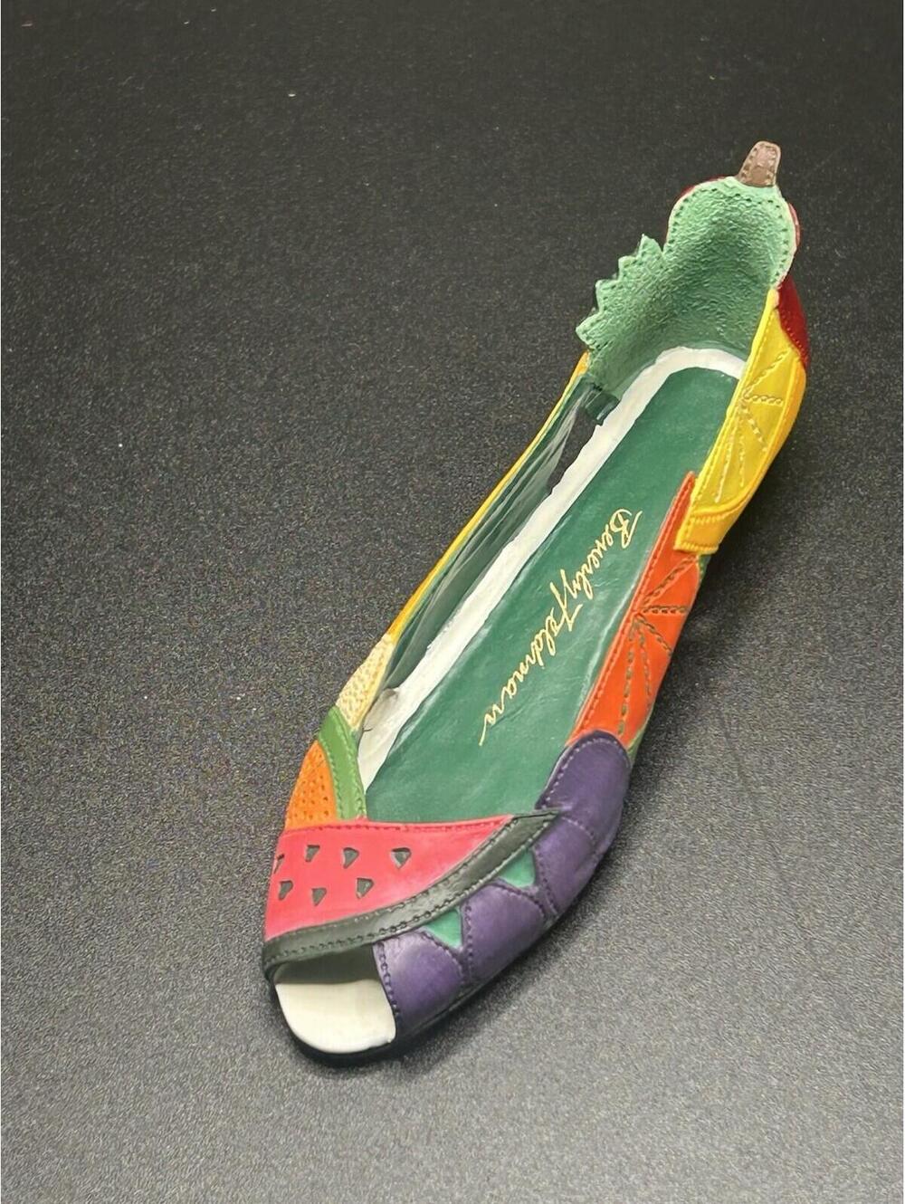 Vintage Just The Right Shoe Collectible 2000 Fruity Shoe 25320
